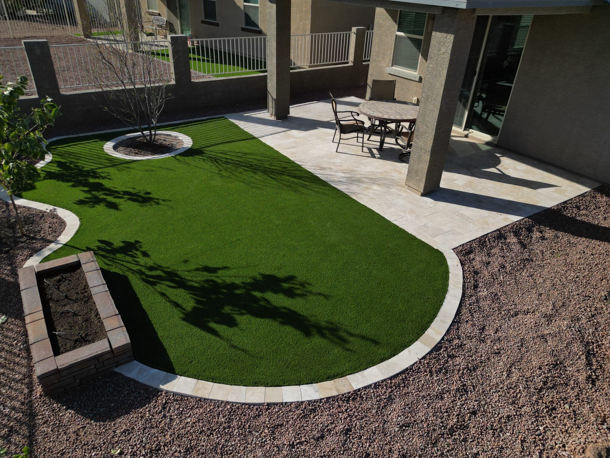 Turf in use