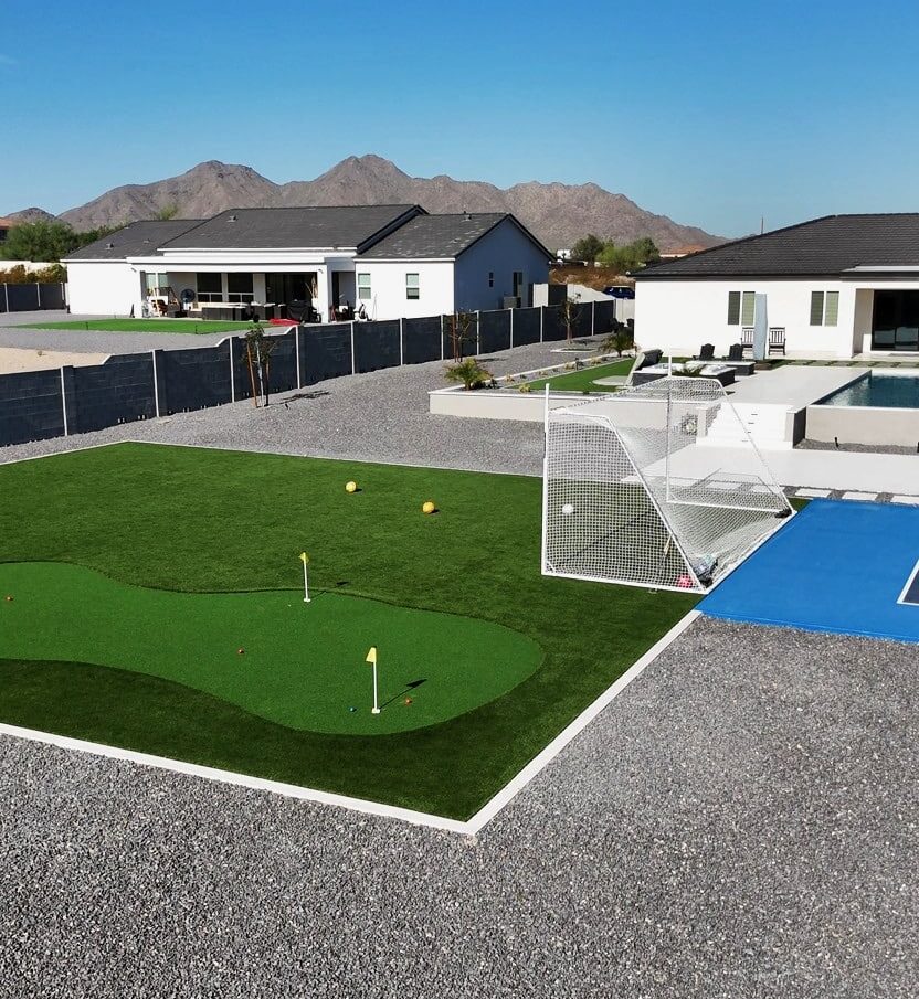 Turf in use