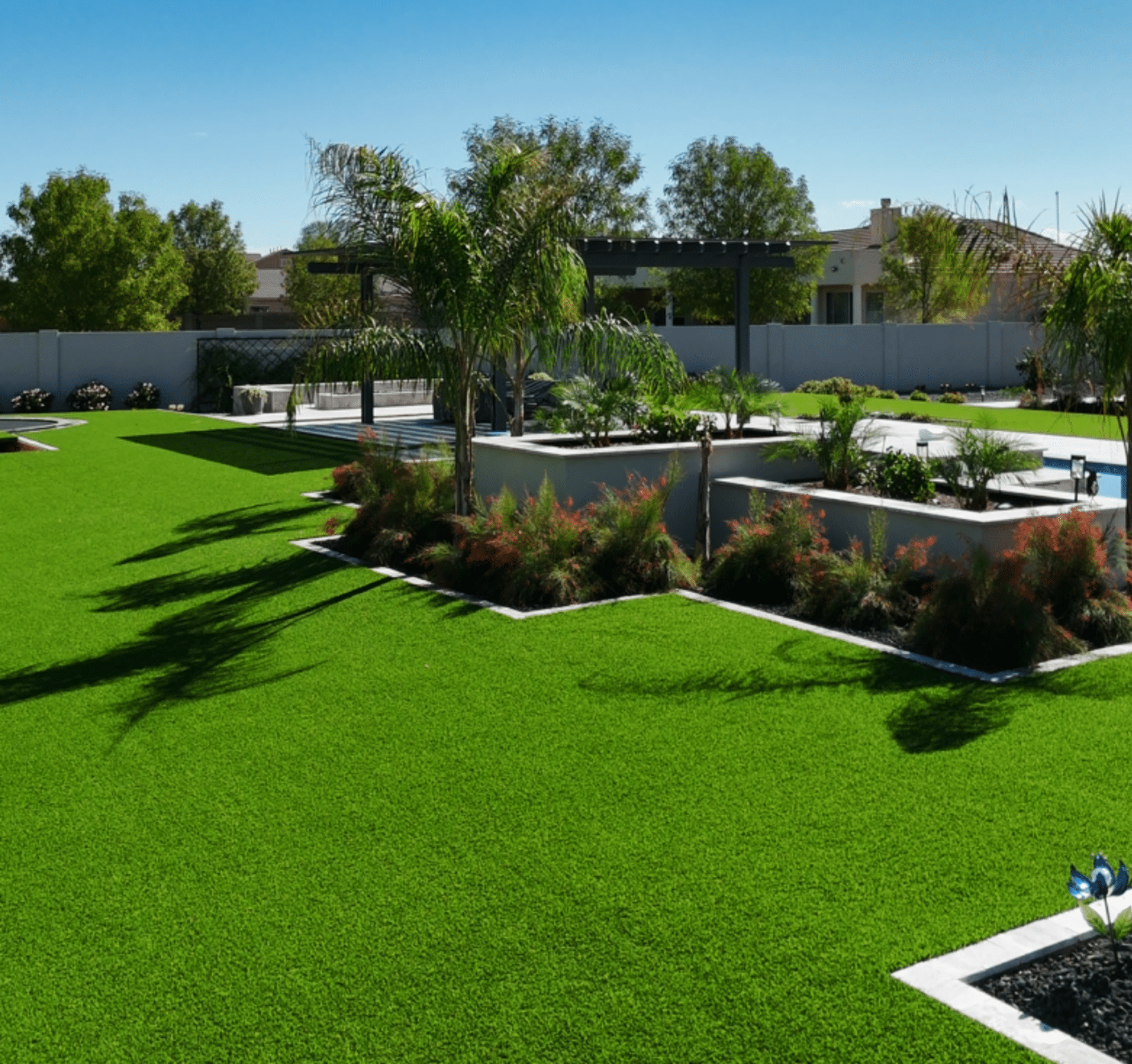 Turf in use