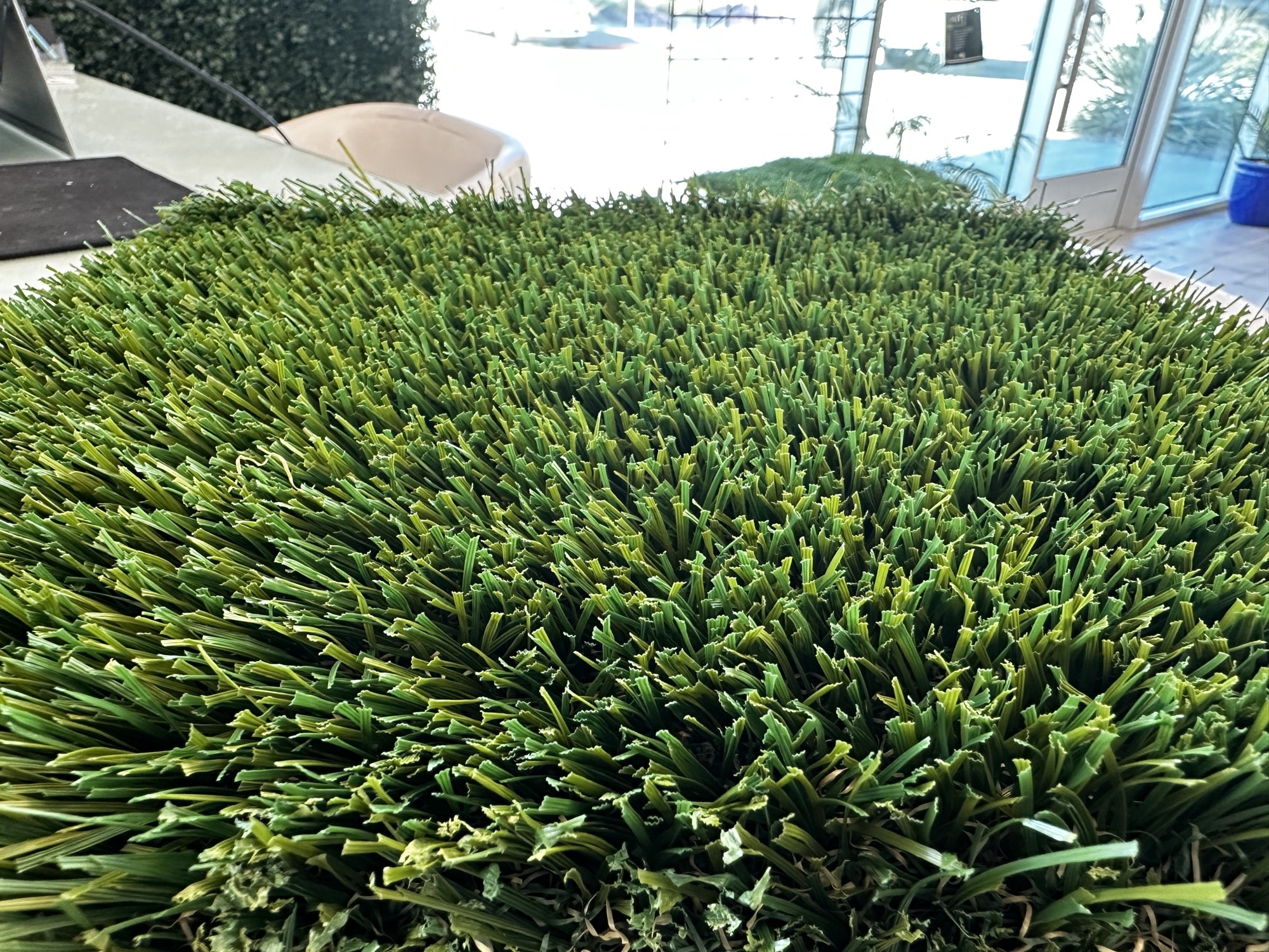 Turf in use