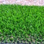 EVO 70 Lime artificial turf installed surface