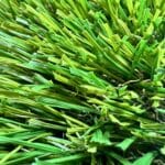EVO 70 Olive artificial turf blade close-up