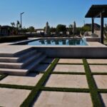 Pro 104 artificial turf installed surface